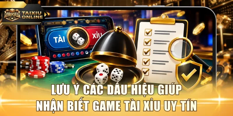 Lưu ý các dấu hiệu giúp nhận biết game Tài Xỉu uy tín
